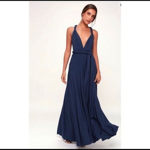 SOLD: Lulu’s Convertible Maxi Dress.